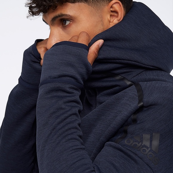 ADIDAS Z.N.E. MENS FAST RELEASE HOODIE CY7374 - Picture 4 of 10